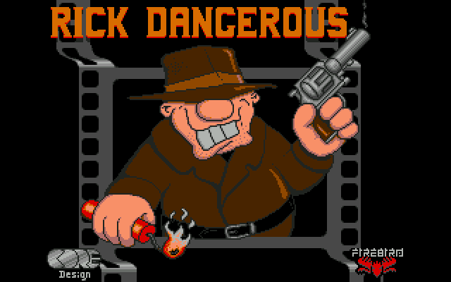 Rick Dangerous [xRick] atari screenshot